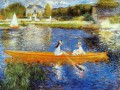 the skiff Pierre Auguste Renoir